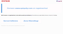 Desktop Screenshot of epiquity.com
